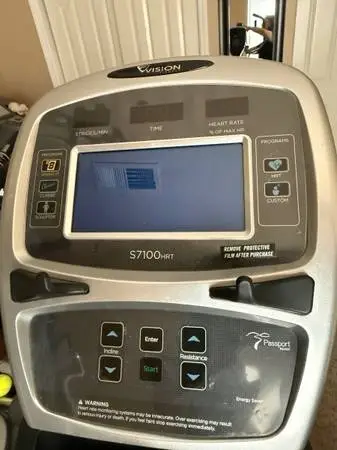 Vision Fitness S7100HRT Suspension Elliptical