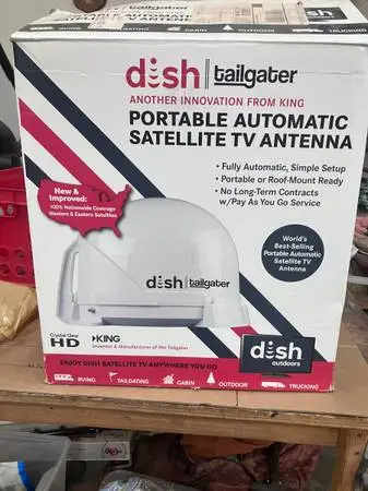 Dish Tailgater Portable TV antenna