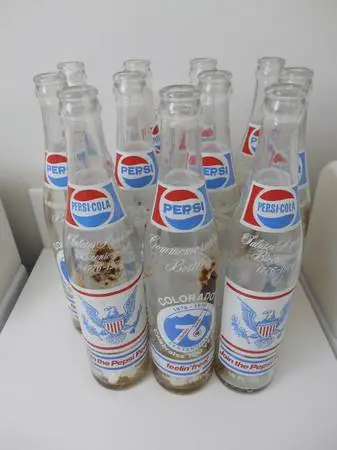 Pepsi 1976 Colorado Centennial commemorative bottles