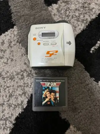 Sony MZ-S1 Net MD Sports Walkman MiniDisc Recorder G-Protection - Top