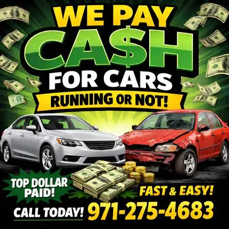 We Pay Cash for Cars – Running or Not