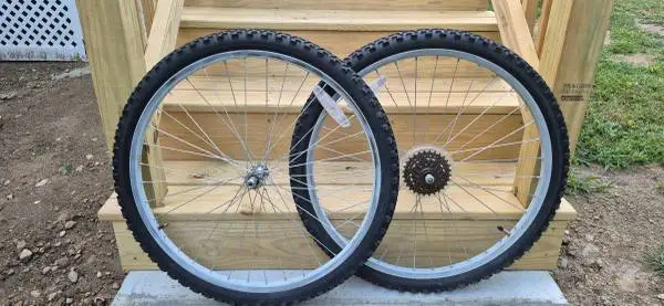 26 Mountain Bike Rims, Tires, and Tubes