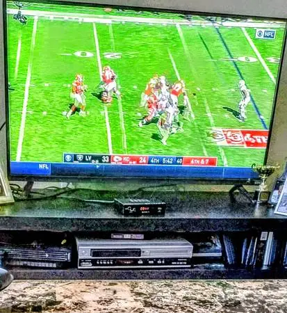 50 inch Vizio TV with Roku streaming stick