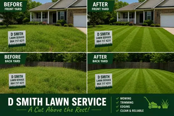 D SMITH lawn care service