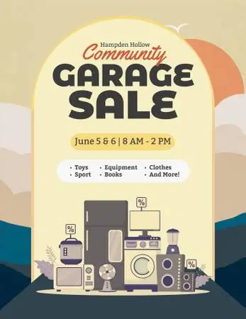Hampden Hollow Community Garage Sale
