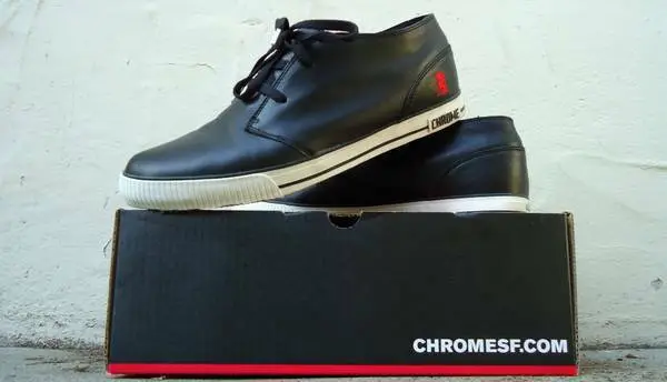 Chrome Riverton Flat Pedal Biking Shoes (no cleats) - Black - New +Box