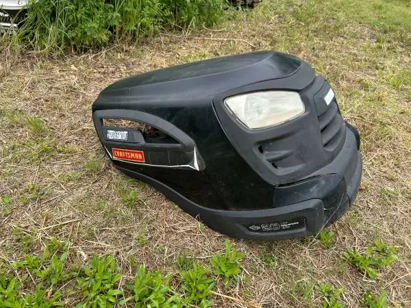 Craftsman Riding Mower Hood.   Red or Black