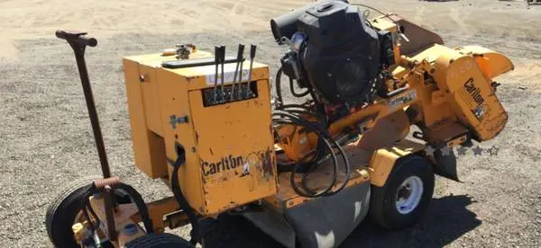 Carlton 2400 Stump Grinder 851 Hours 35 inches wide
