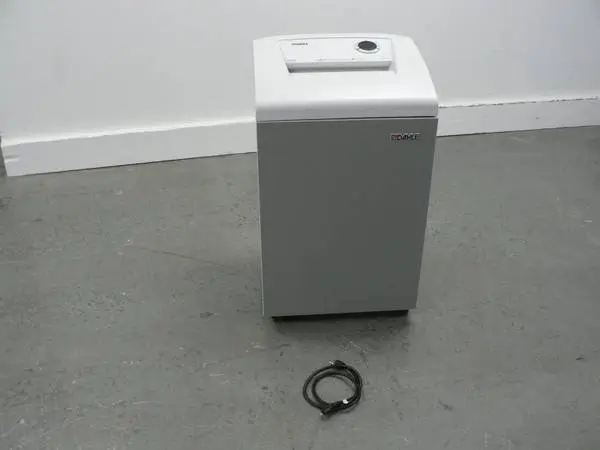 Dahle 41434 CleanTEC 10-Sheet Cross-Cut High-Security Shredder, Gray