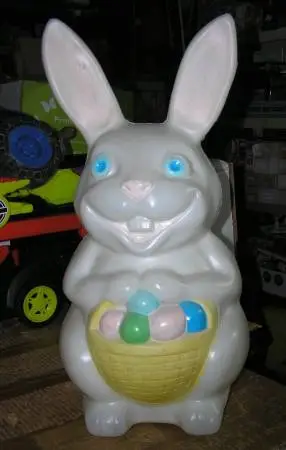 Easter Decorations includes large Easter Bunny, Baskets and more