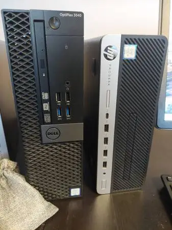 Desktops: A Range Of Different Sizes! Dell Lenovo & HP