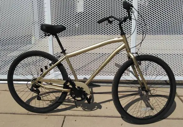 Huffy Parkside Men’s Medium 7-Speed Comfort Bike, Sage Green