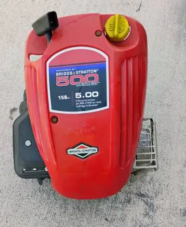 Briggs 5.0 HP Engine off Troy Bilt Power Washer 3/4 Shaft