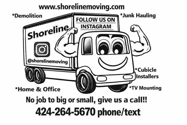 MOVERS - JUNK REMOVAL HAULING - DEMOLITION DEMO - LOCAL MOVING MOVER