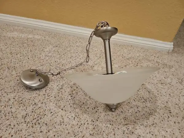 Brushed Nickel Light