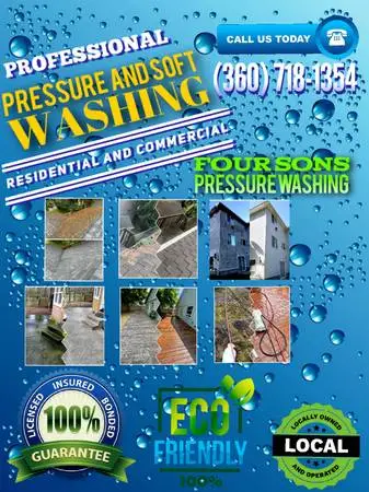 DRIVEWAY PRESSURE WASHING💧SOFT HOUSE WASH💧ROOF&GUTTER CLEANING💧