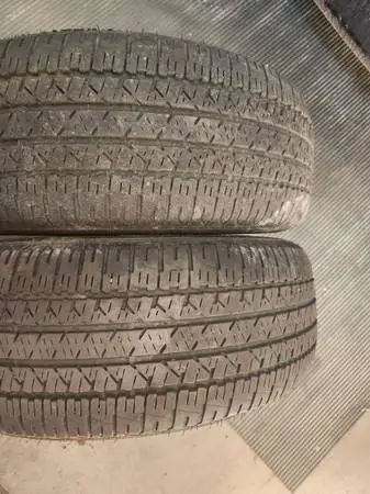 Pair of Firestone FR710 235 60 R17 Tires