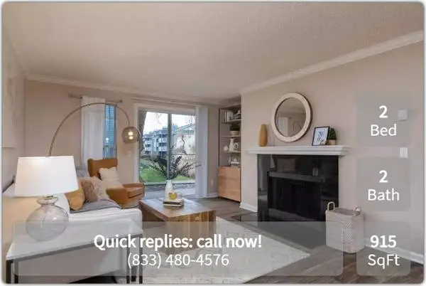 Our splendid view is a delight - see this 2 bed 2 bath for yourself!