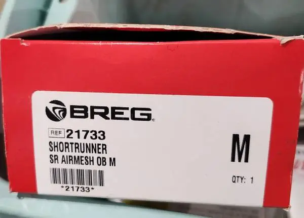 Breg Shortrunner knee brace