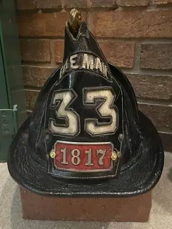 WANTED - LEATHER FIRE HELMET AND OTHER OLD FIREMAN ITEMS CHICAGO