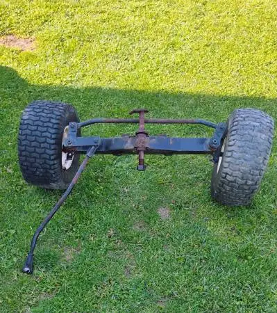 Simplicity Broadmoor Front Axle, Spindles, Tie & Steering Rod, Wheels