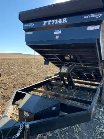 2025 Pro Welding 14 Dump Trailer