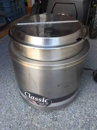 APW 11 qt. Countertop Soup Warmer