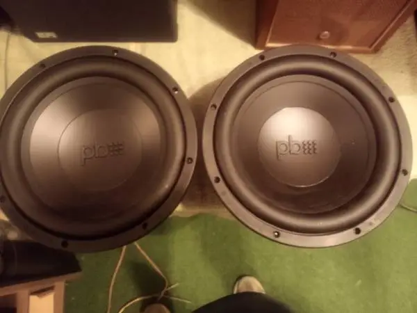 PowerBass 10 Inch SubWoofers,  350 Watts