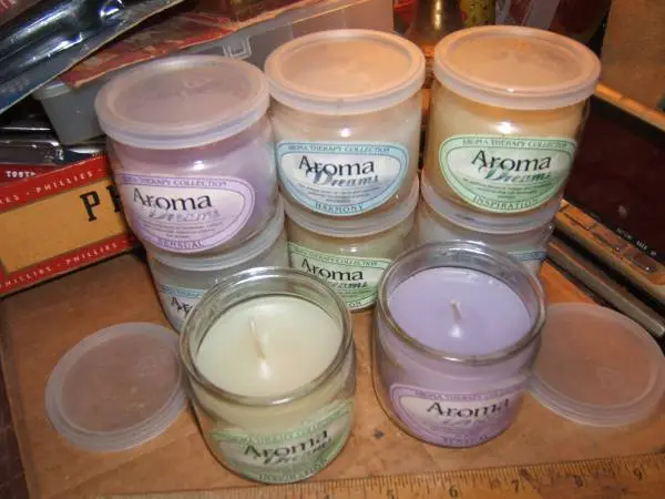 8 RARE aroma dreams candles williamsbugh candle company