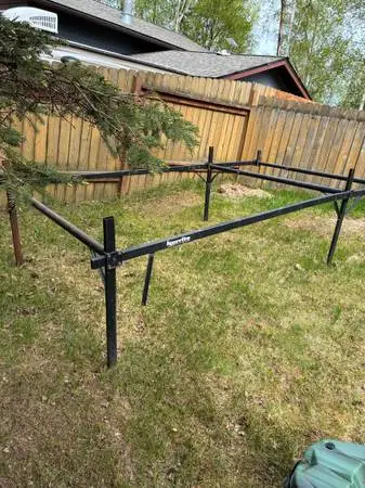 Lumber rack of 8 foot Ford 150