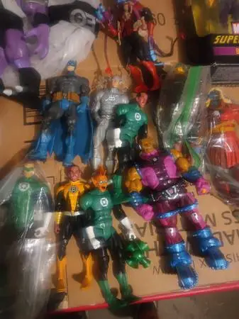 Dc an Marvel action Figures Lot