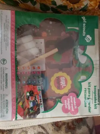 New Sealed Girl Scouts Memory Keepsake Kit