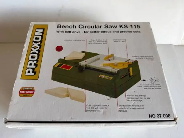 Proxxon Mini Bench Circular Saw KS115