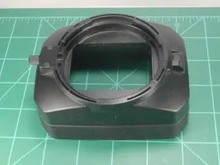 Vintage Rectangular Lens Hood with Doors - See Photos for Dimensions