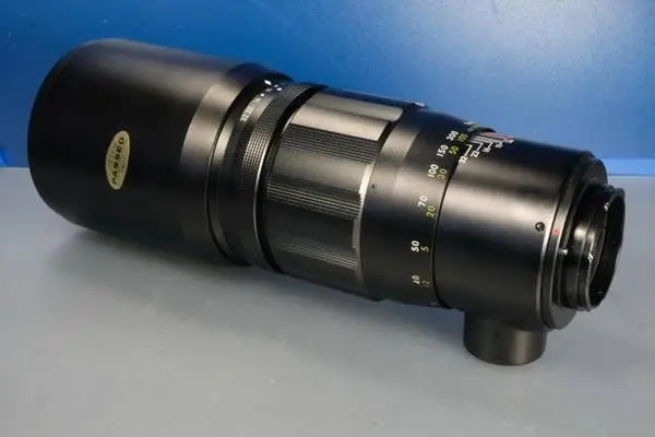 TOPCON R, Topcor f5.6 300mm Lens with Case and Caps MINT