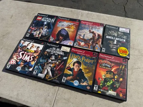 Playstation 2 PS2 Video Games