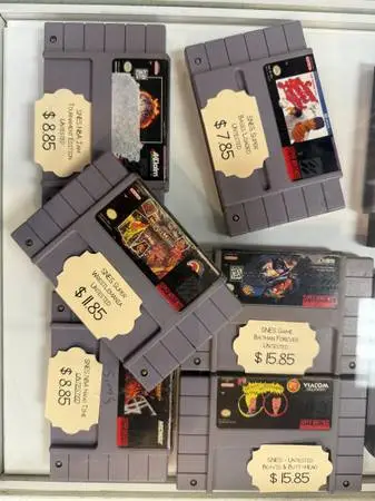 ♦♦ Vintage Original Nintendo NES SNES Super Nintendo Games ♦♦