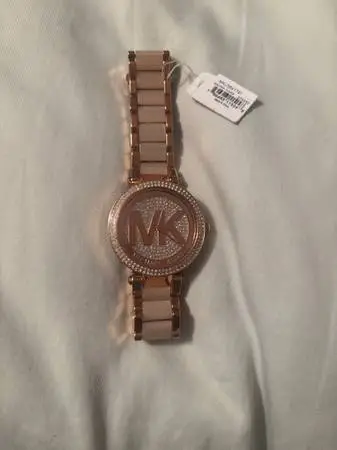 Michael Kors rose gold watch for a woman - MKJ3841791