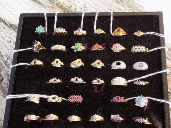 New 14K Gold/ Pink Sapphire, Madeira Citrine Rings and Gold Pendants
