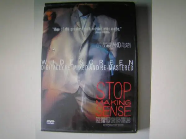 TALKING HEADS  STOP MAKING SENSE  DVD