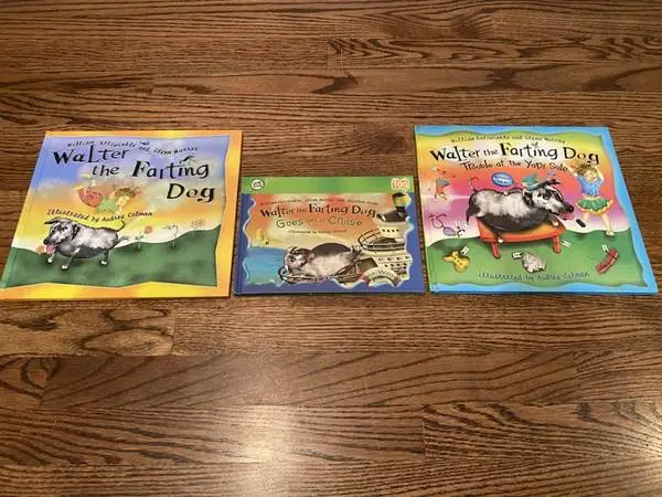 ♥ ♥ ♥   WALTER THE FARTING DOG BOOKS by William Kotzwinkle