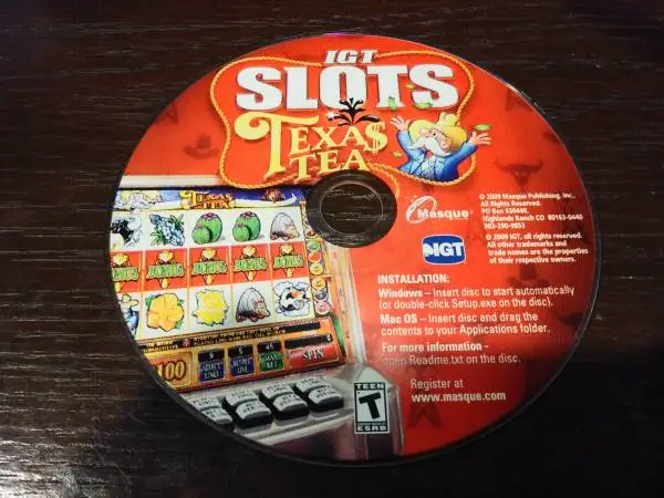 IGT Slots Texas Tea Video Game - 7 Dollars Cash Only