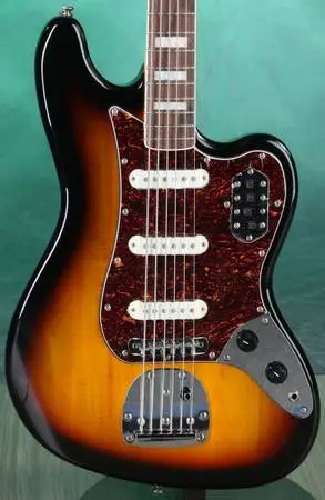 Fender Squier Vintage Modified Bass VI - Sunburst 2015