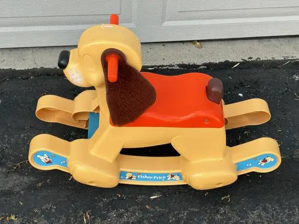 Vintage Fisher Price Toy Rocker