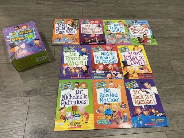 MY WEIRDER SCHOOL Childrens Series by Dan Gutman 10 PAPERBACK