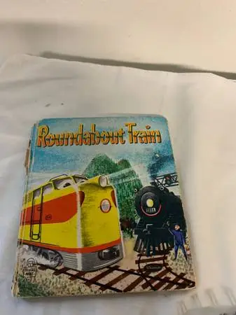 Roundabout Train Whitman Bk By Betty Wright 1958
