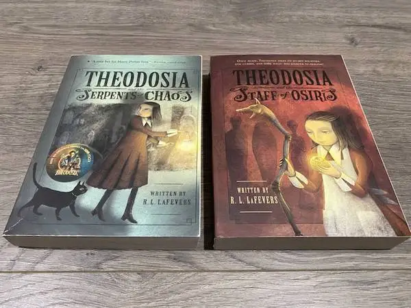 THE THEODOSIA SERIES by R. L. LaFevers #1 & #2 Paperback Books