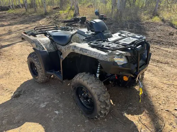 2020 Honda Rancher Automat 420 EPS 4x4 independent rear sus 314 miles