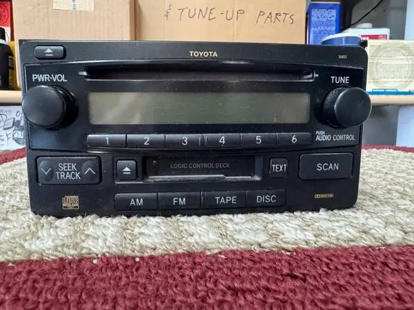 Original Toyota Am Fm CD Cassette player