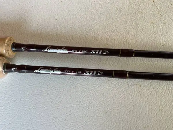 Lamiglas fly rods new x11 9’ 8wt. No tips